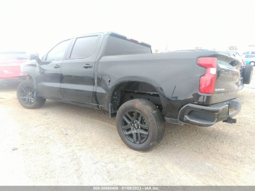 2022 CHEVROLET SILVERADO 1500 CUSTOM VIN: 3GCPABEK3NG527308