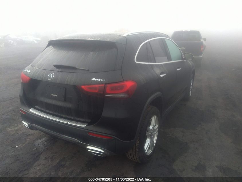 2021 MERCEDES-BENZ GLA GLA 250 VIN: W1N4N4HB4MJ134969