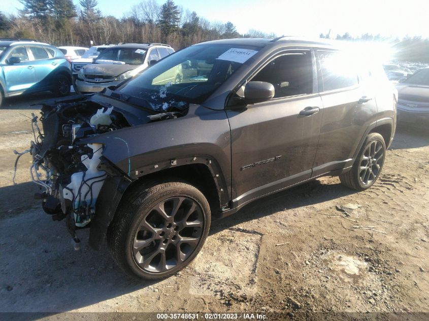 2021 JEEP COMPASS 80TH ANNIVERSARY VIN: 3C4NJDEB0MT525315