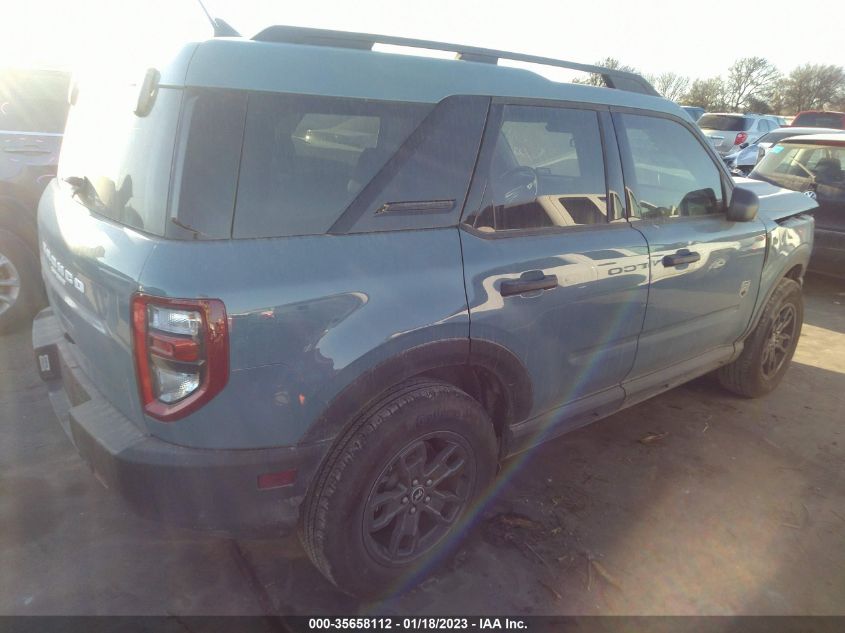 2022 FORD BRONCO SPORT BIG BEND VIN: 3FMCR9B66NRD57579