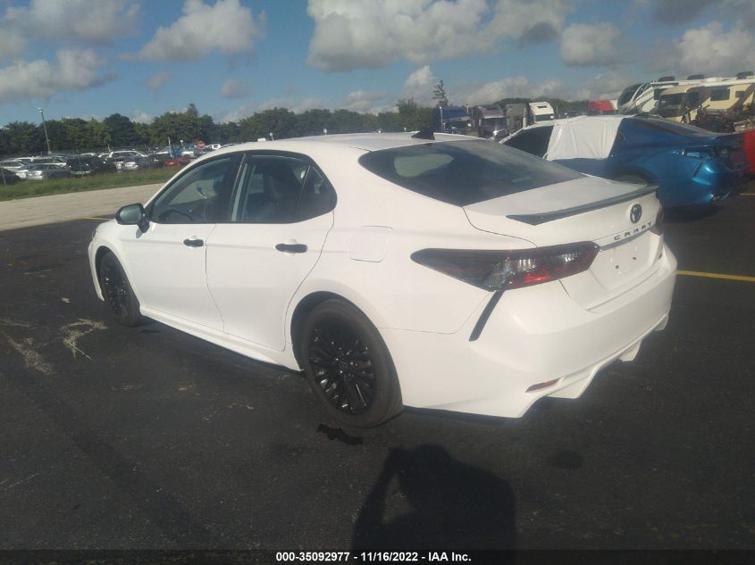 2022 TOYOTA CAMRY SE VIN: 4T1G11AK0NU030080