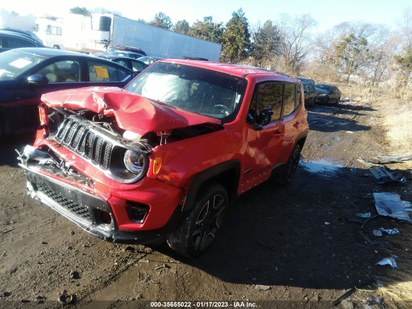 2021 JEEP RENEGADE JEEPSTER VIN: ZACNJDAB7MPM55533