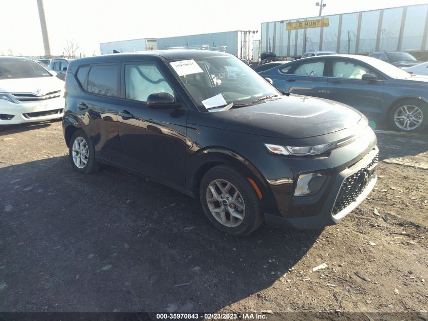 2022 KIA SOUL LX VIN: KNDJ23AU1N7183599