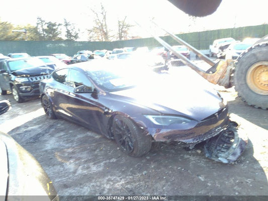 2022 TESLA MODEL S PLAID VIN: 5YJSA1E66NF478571