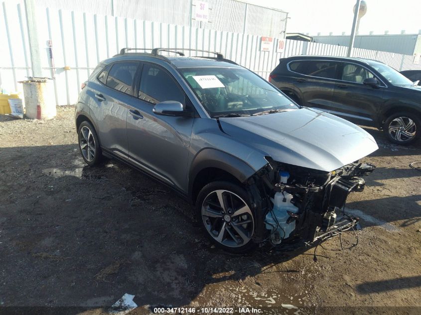 2021 HYUNDAI KONA ULTIMATE VIN: KM8K53A54MU612007