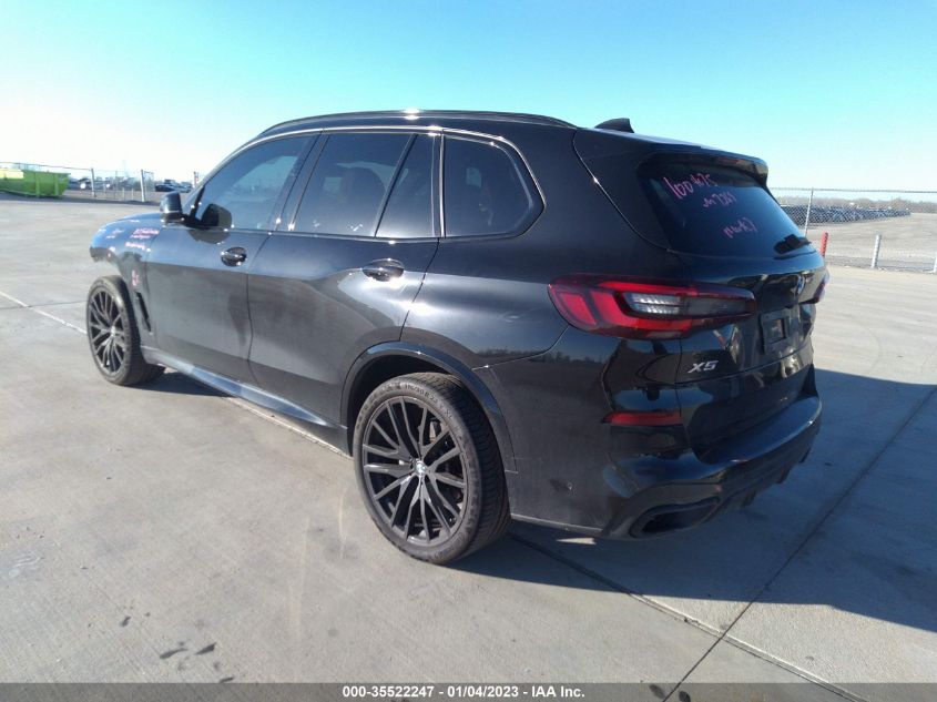 2022 BMW X5 SDRIVE40I VIN: 5UXCR4C07N9K80460