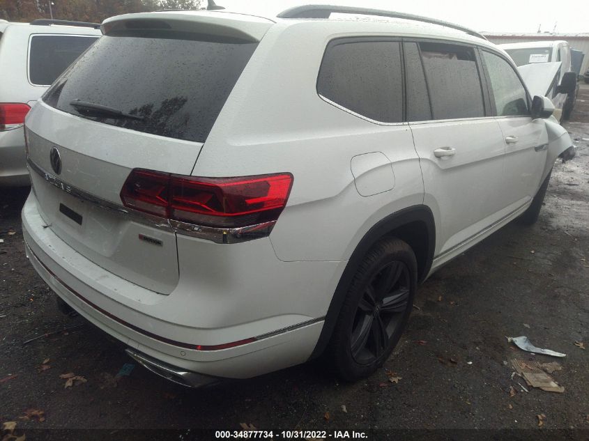 2021 VOLKSWAGEN ATLAS 3.6L V6 SE W VIN: 1V2RR2CA1MC519719