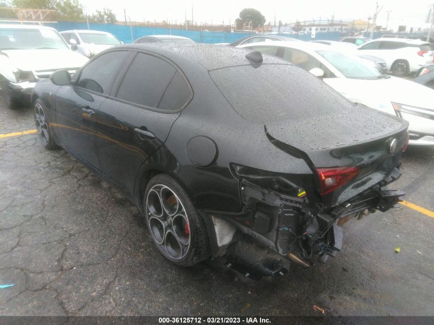 2022 ALFA ROMEO GIULIA TI VIN: ZARFAMBN6N7656862