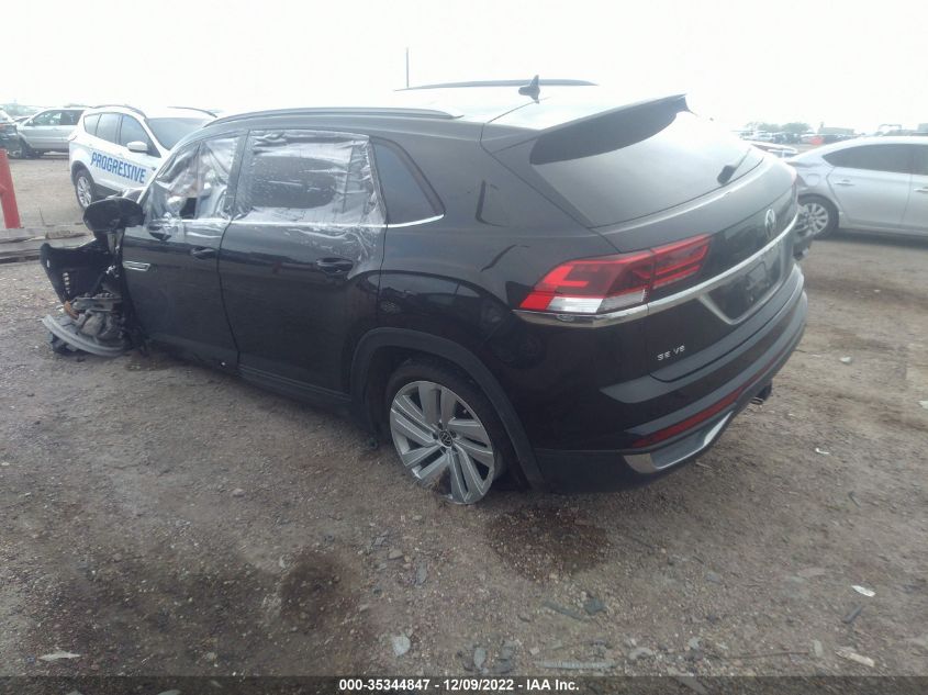 2022 VOLKSWAGEN ATLAS CROSS SPORT 3.6L V6 SE W/TECHNOLOGY VIN: 1V2JE2CA2NC227555