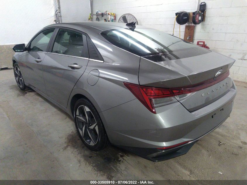 2021 HYUNDAI ELANTRA SEL VIN: KMHLN4AG8MU126523