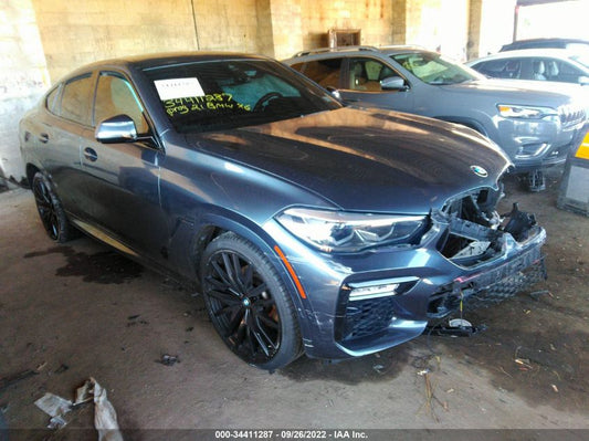 2021 BMW X6 XDRIVE40I VIN: 5UXCY6C01M9E44267