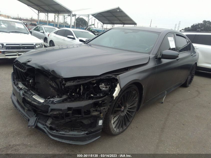 2022 BMW 7 SERIES ALPINA B7 XDRIVE VIN: WBA7U2C10NCH43007