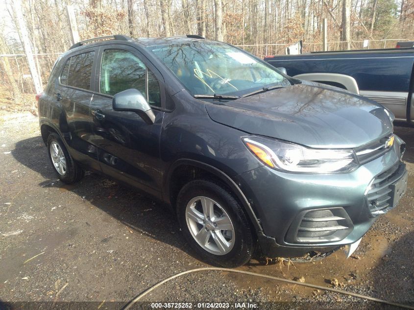 2022 CHEVROLET TRAX LT VIN: KL7CJPSM3NB512234