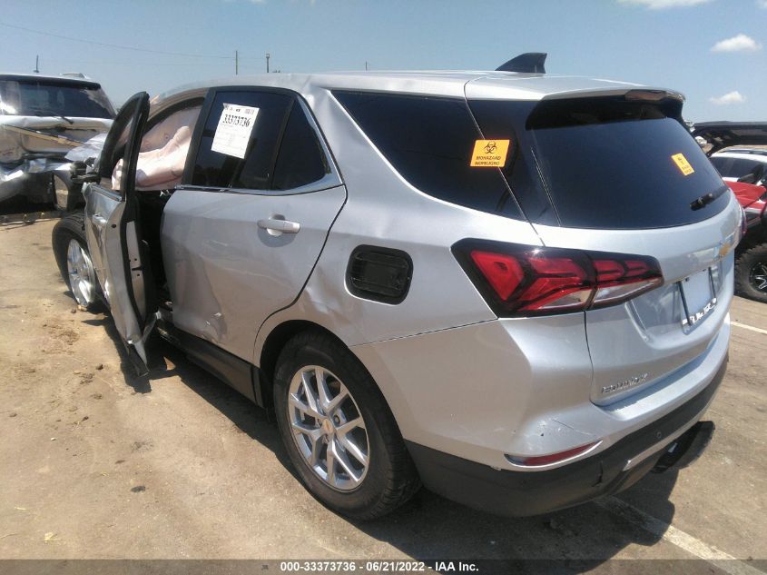 2022 CHEVROLET EQUINOX LT VIN: 3GNAXUEVXNL140215