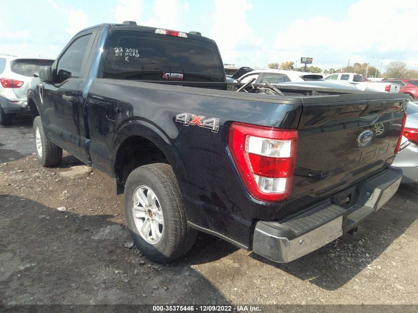 2022 FORD F-150 XL/XLT VIN: 1FTMF1E53NKE25265