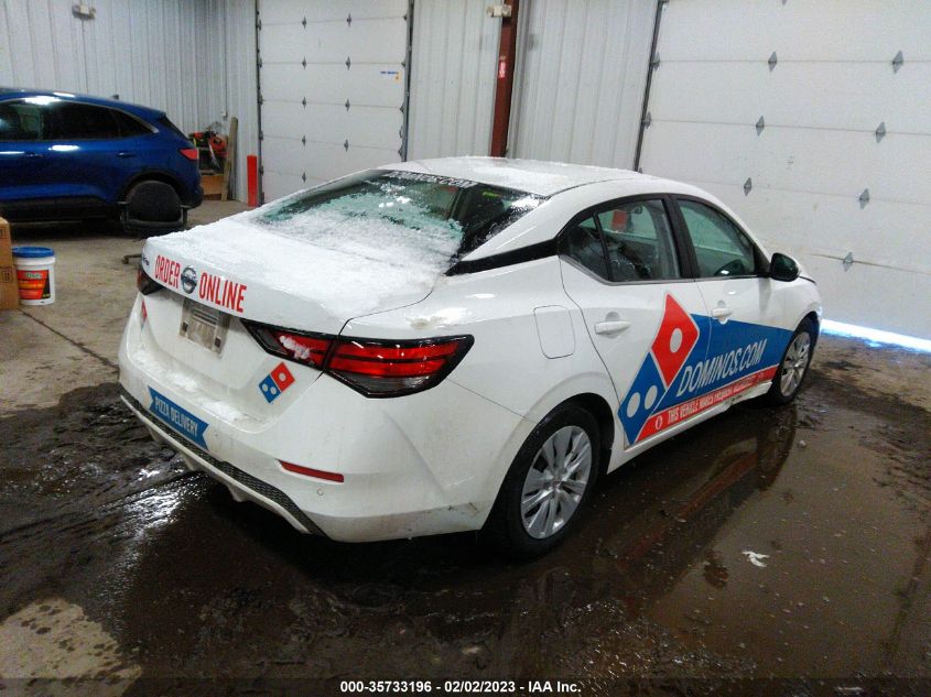2021 NISSAN SENTRA S VIN: 3N1AB8BV0MY255235