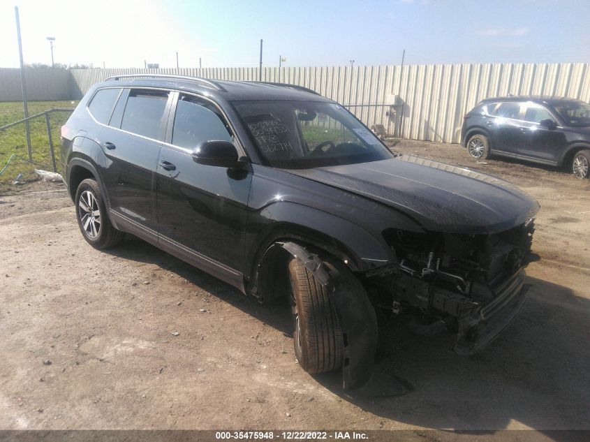 2022 VOLKSWAGEN ATLAS 2.0T SE VIN: 1V2DP2CA6NC562714