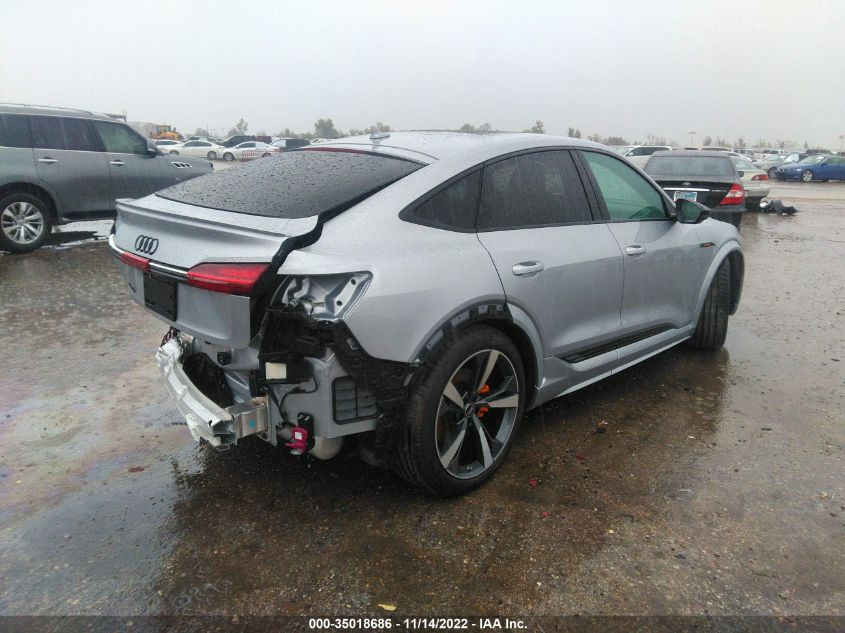 2022 AUDI E-TRON S SPORTBACK PREMIUM PLUS VIN: WA11CBGE3NB036120