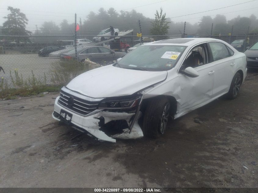 2021 VOLKSWAGEN PASSAT 2.0T SE VIN: 1VWSA7A34MC006392