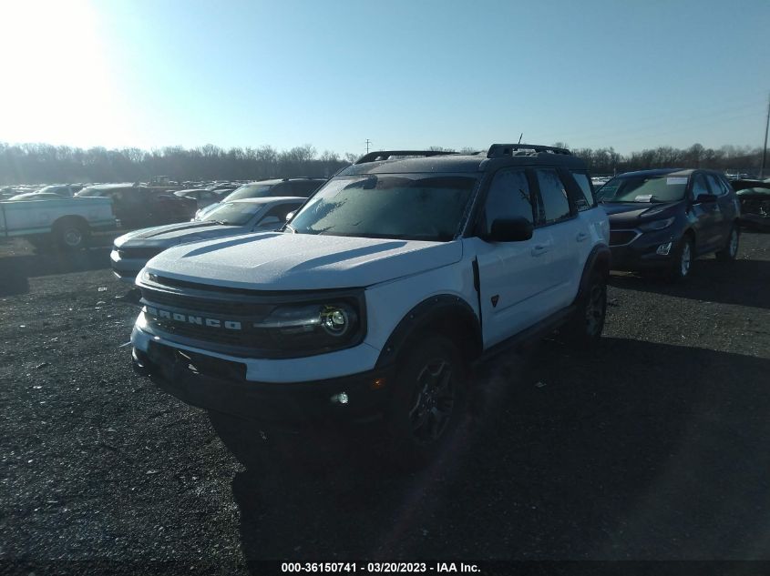 2022 FORD BRONCO SPORT BADLANDS VIN: 3FMCR9D98NRD48194