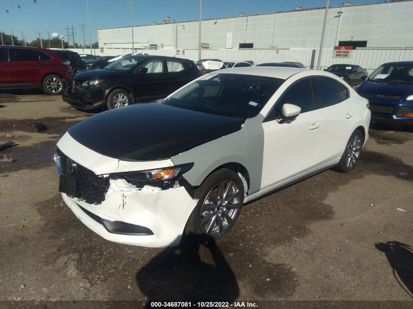 2022 MAZDA MAZDA3 SEDAN SELECT VIN: JM1BPABL9N1507661
