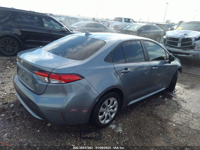 2022 TOYOTA COROLLA LE VIN: 5YFEPMAE9NP324340