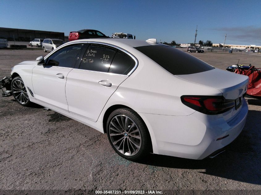 2022 BMW 5 SERIES 530I VIN: WBA53BH09NWX50432