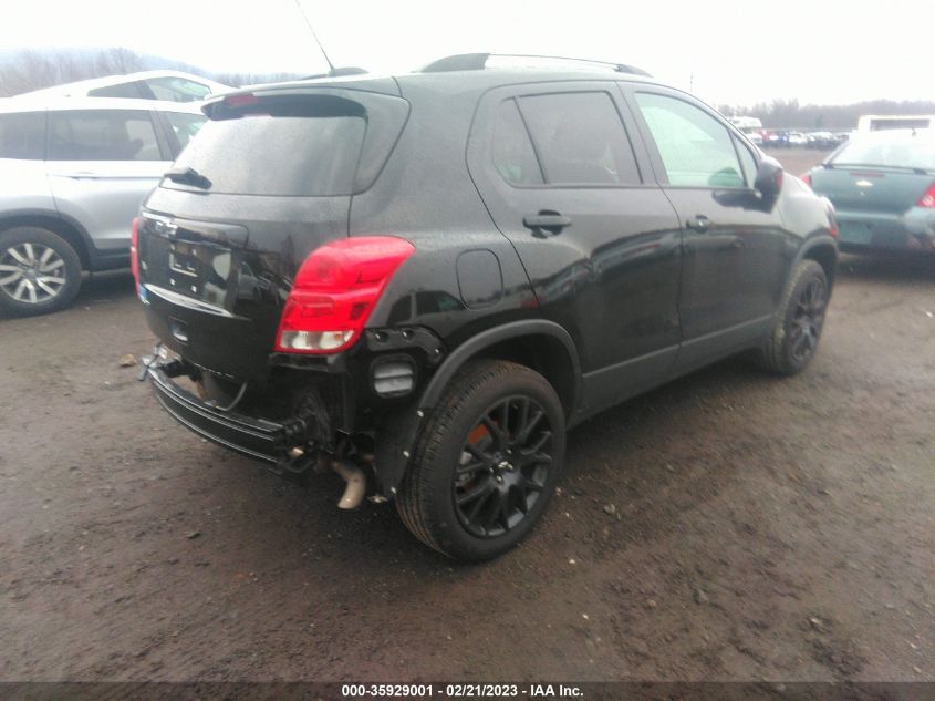 2022 CHEVROLET TRAX LT VIN: KL7CJPSM3NB526022