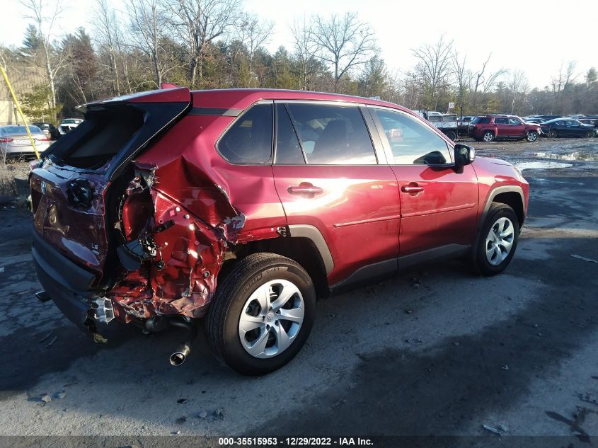 2022 TOYOTA RAV4 LE VIN: 2T3F1RFV2NW283664