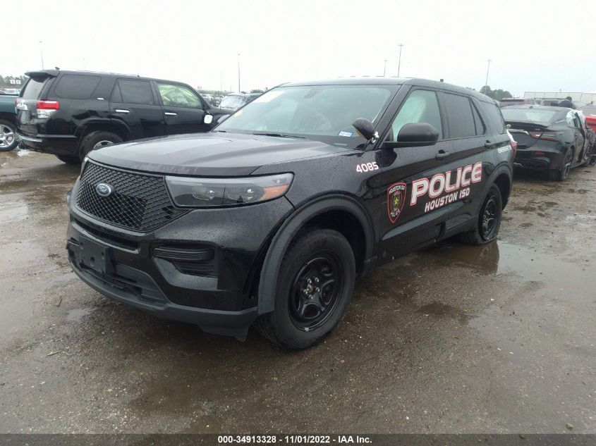2021 FORD POLICE INTERCEPTOR VIN: 1FM5K8AB1MGC38138