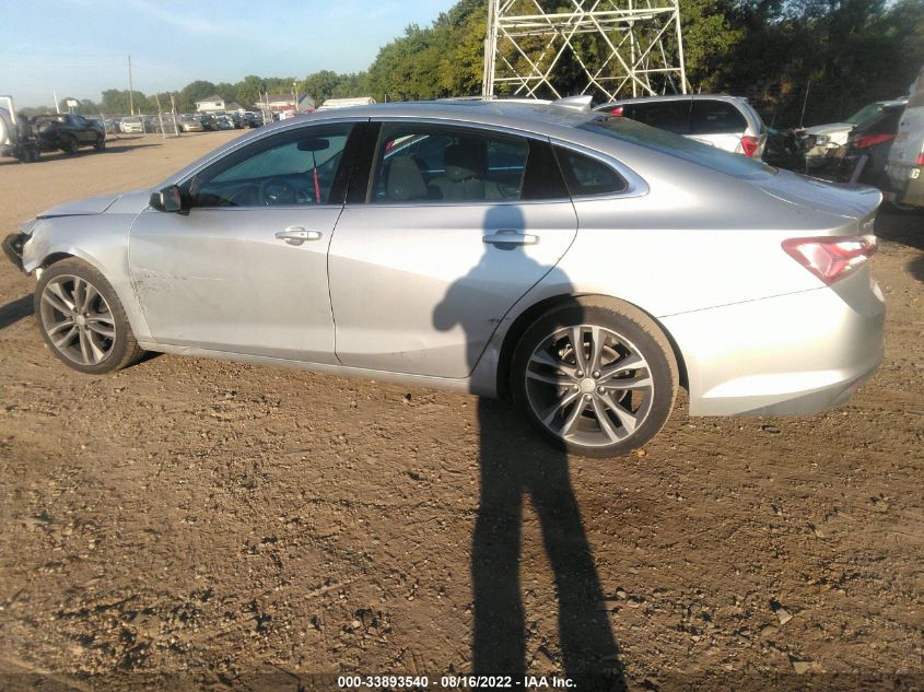 2021 CHEVROLET MALIBU LT VIN: 1G1ZD5ST2MF022089