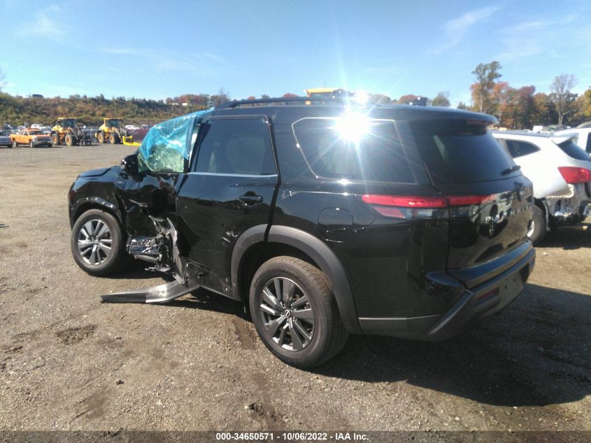 2022 NISSAN PATHFINDER SV VIN: 5N1DR3BC5NC237469