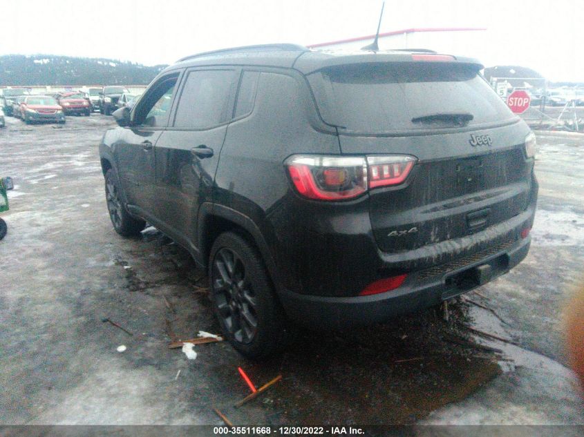 2021 JEEP COMPASS 80TH ANNIVERSARY VIN: 3C4NJDEB4MT529853