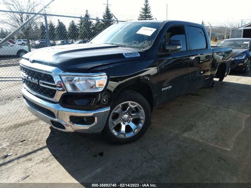2023 RAM 1500 BIG HORN VIN: 1C6RRFFG8PN512792