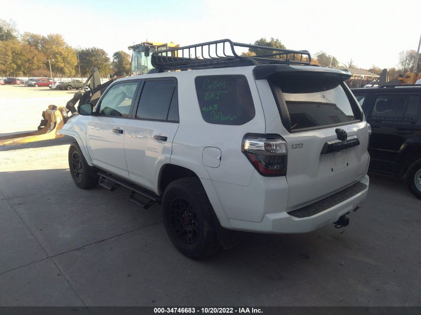 2021 TOYOTA 4RUNNER VENTURE VIN: JTEHU5JR1M5925506