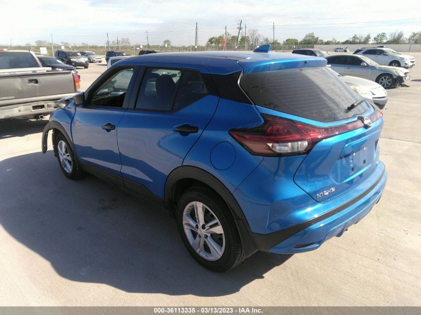 2022 NISSAN KICKS S VIN: 3N1CP5BV1NL483753