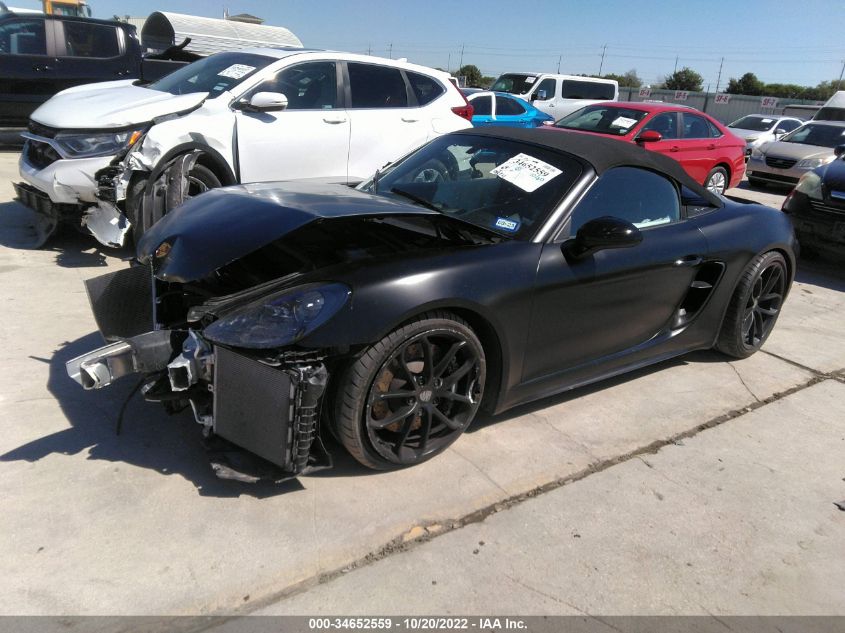 2020 PORSCHE 718 SPYDER VIN: WP0CC2A8XLS240167