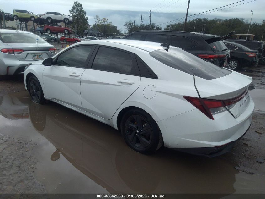 2022 HYUNDAI ELANTRA SEL VIN: 5NPLS4AG6NH084538