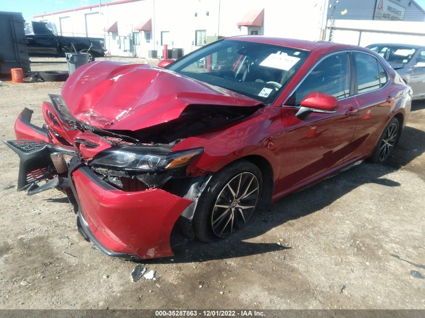 2021 TOYOTA CAMRY SE VIN: 4T1T11AKXMU447672