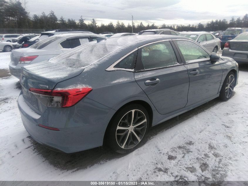 2022 HONDA CIVIC SEDAN VIN: 2HGFE1F94NH316934