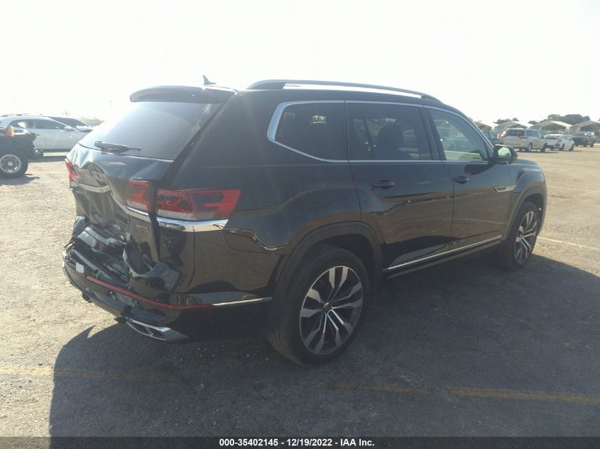 2022 VOLKSWAGEN ATLAS 3.6L V6 SEL PREMIUM VIN: 1V2FR2CA2NC514615