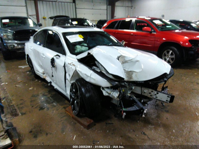2022 LEXUS IS IS 350 F SPORT VIN: JTHGZ1E20N5025008