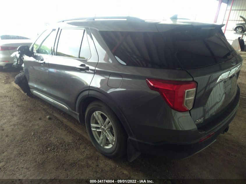 2021 FORD EXPLORER XLT VIN: 1FMSK8DH1MGC38725