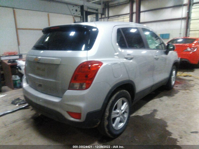 2020 CHEVROLET TRAX LS VIN: 3GNCJKSB9LL307749
