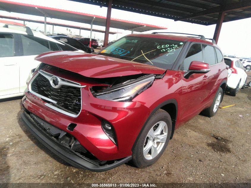 2021 TOYOTA HIGHLANDER L/LE VIN: 5TDZZRAH1MS088789