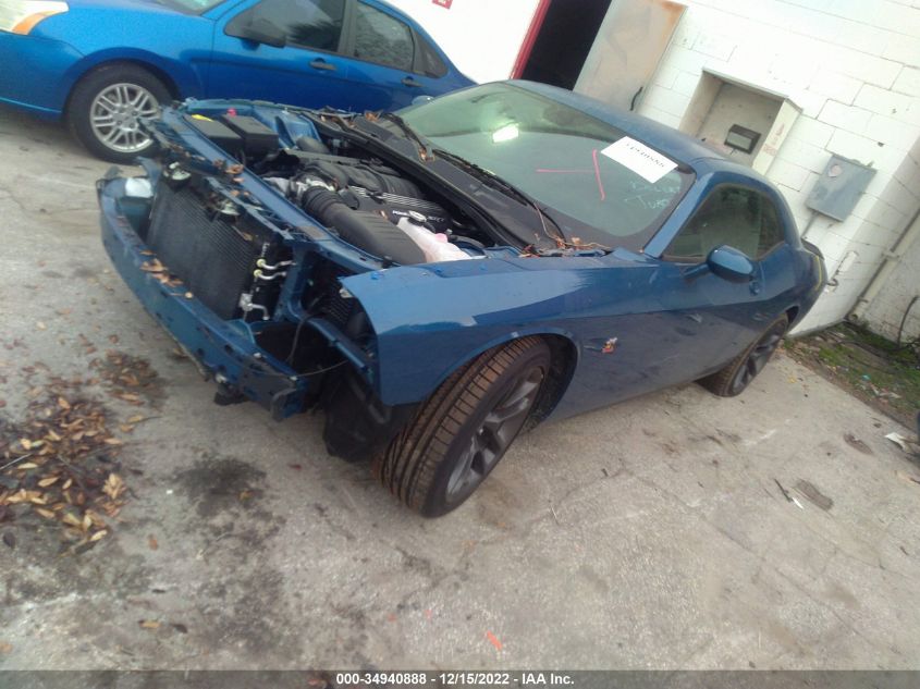 2022 DODGE CHALLENGER R/T SCAT PACK VIN: 2C3CDZFJ1NH128860
