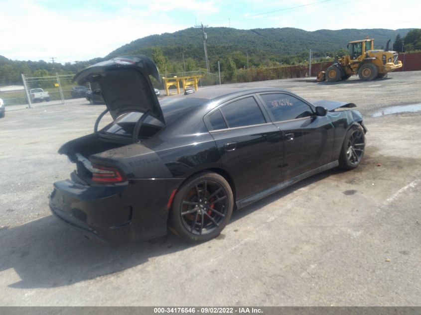 2021 DODGE CHARGER SCAT PACK VIN: 2C3CDXGJ2MH562013