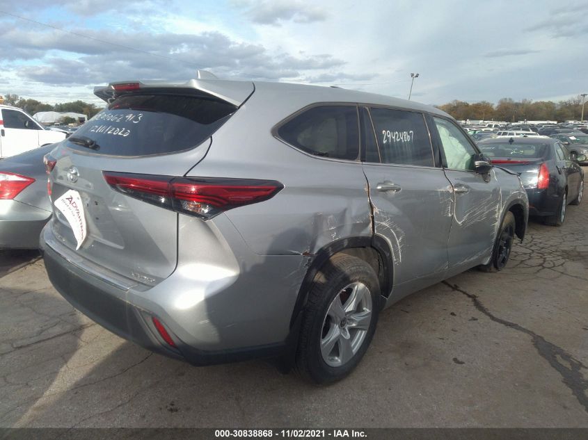 2020 TOYOTA HIGHLANDER LE VIN: 5TDBZRBH6LS048853