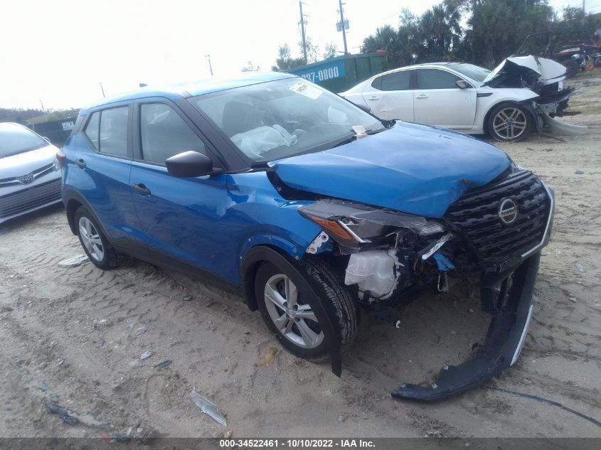 2021 NISSAN KICKS S VIN: 3N1CP5BV4ML465973