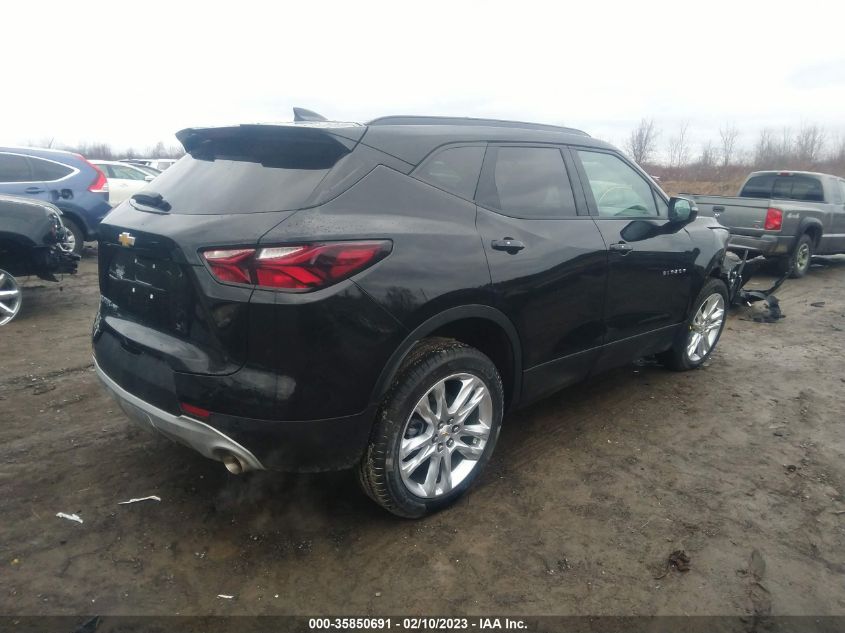 2022 CHEVROLET BLAZER LT VIN: 3GNKBJRS2NS223435